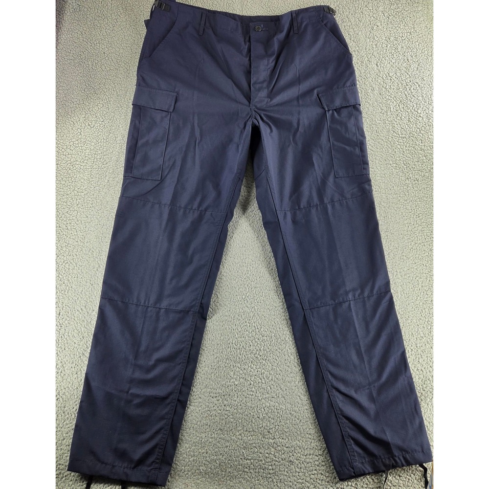 Propper BDU Trouser Mens XL Long Dark Navy Blue Ripstop Tactical Cargo Pant